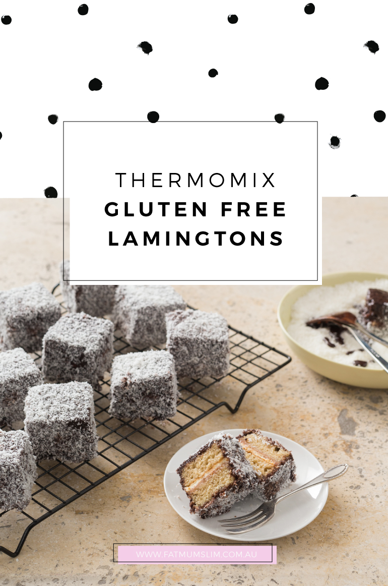 Thermomix Gluten-Free Lamingtons Recipe