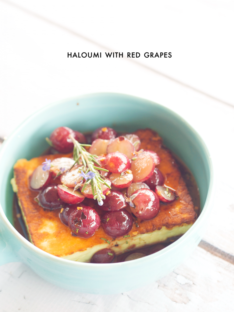 haloumi-with-grapes