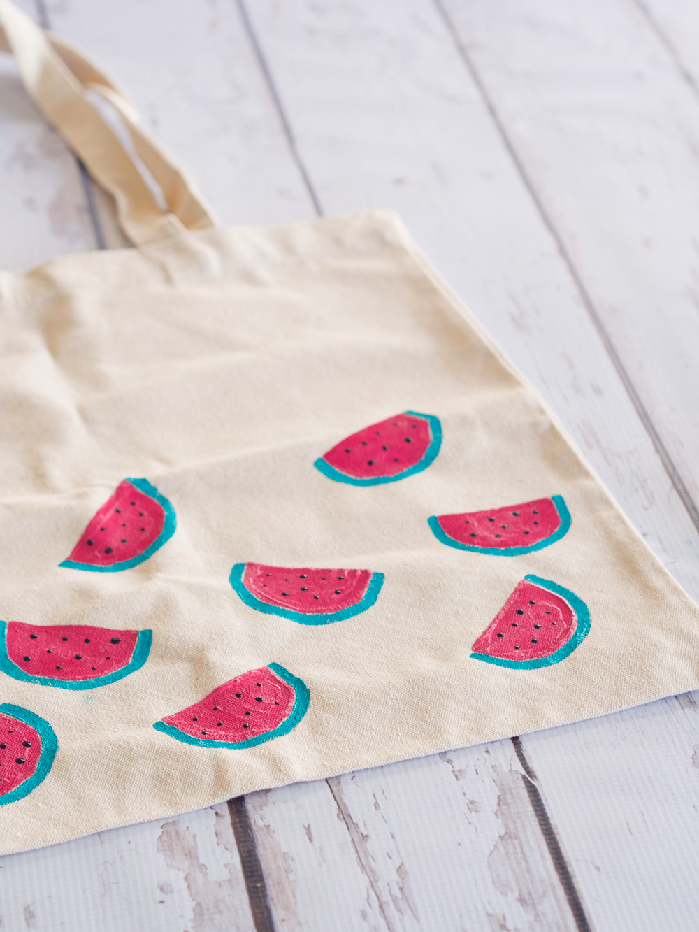 How to make a watermelon tote