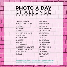 Photo A Day Challenge // January 2016 - Fat Mum Slim