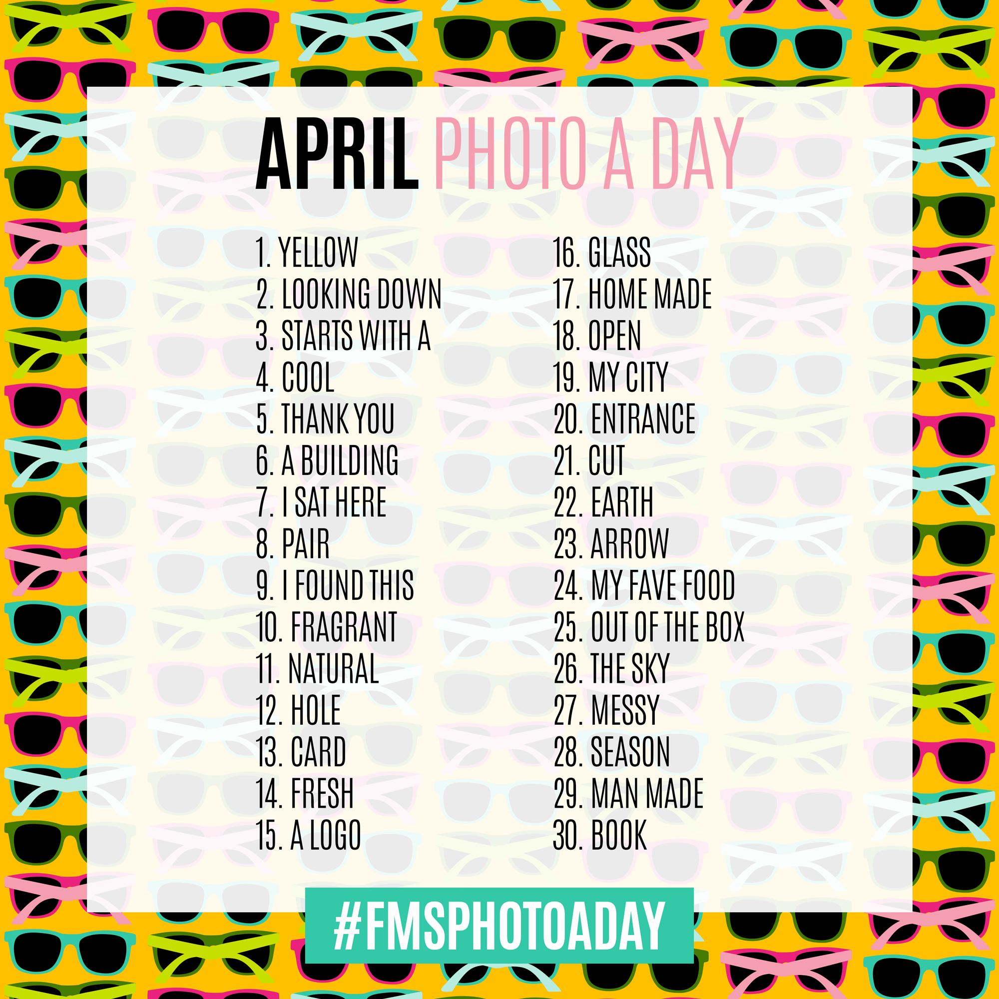April Photo A Day Challenge 2016