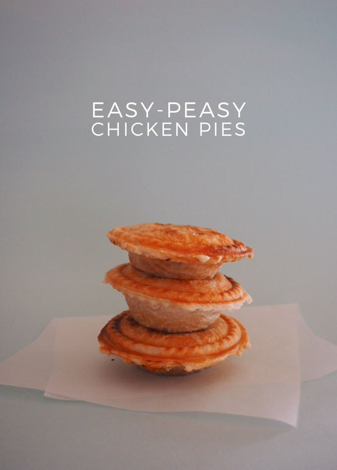 Easy-peasy mini chicken pies recipe {perfect for kids}