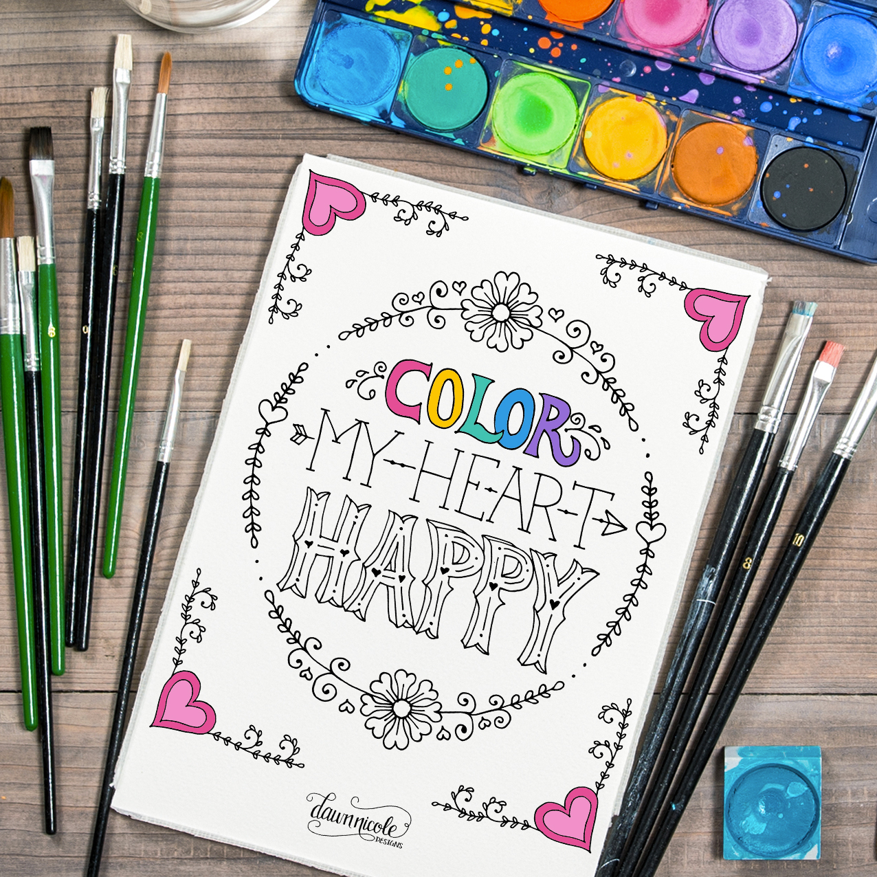 20 of the Best Adult Colouring Pages Free Printables for everyone ...