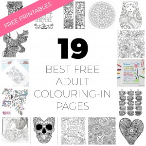 19 of the Best Adult Colouring Pages {Free Printables for everyone ...