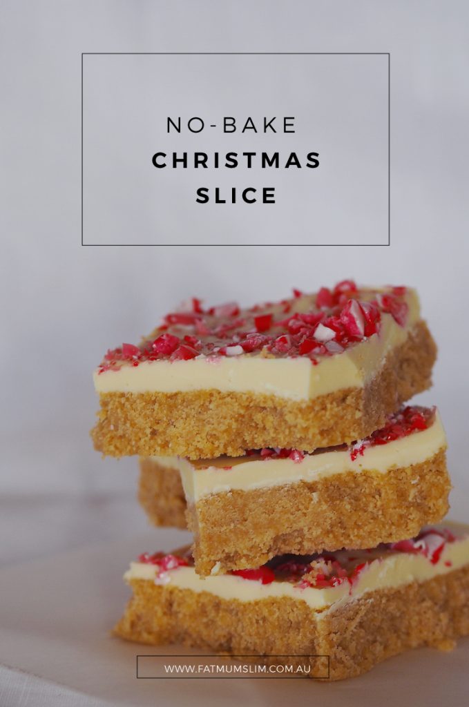 No Bake Christmas Slice Recipe