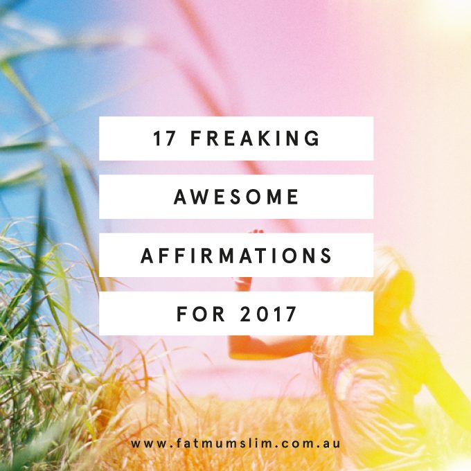 Feel inspired with these 17 affirmations {including wise words from Louise Hay} to make your 2017 awesome. Which do you like best?