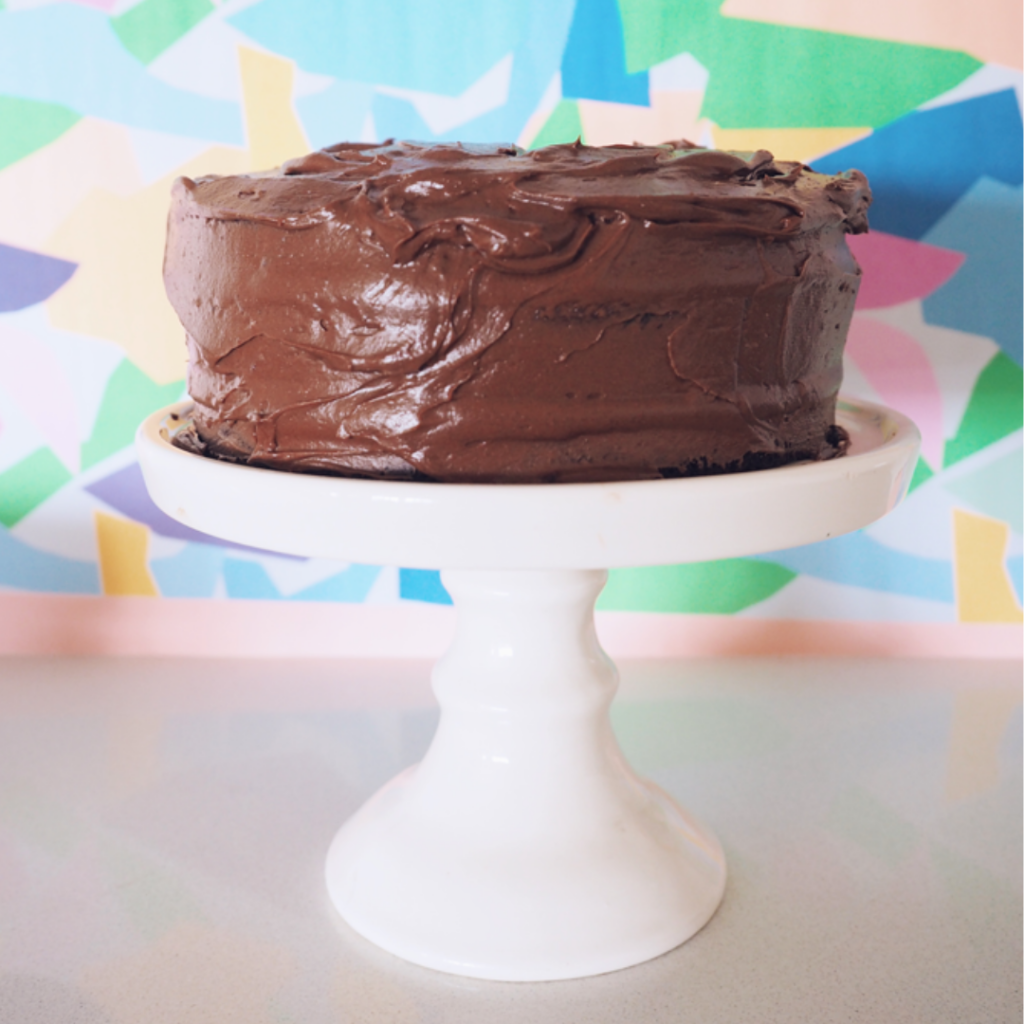 chocolate sour cream cake