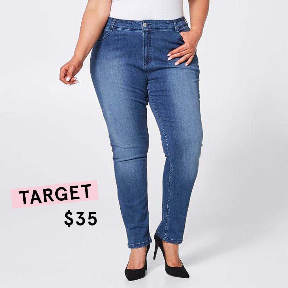 curvy jeans target