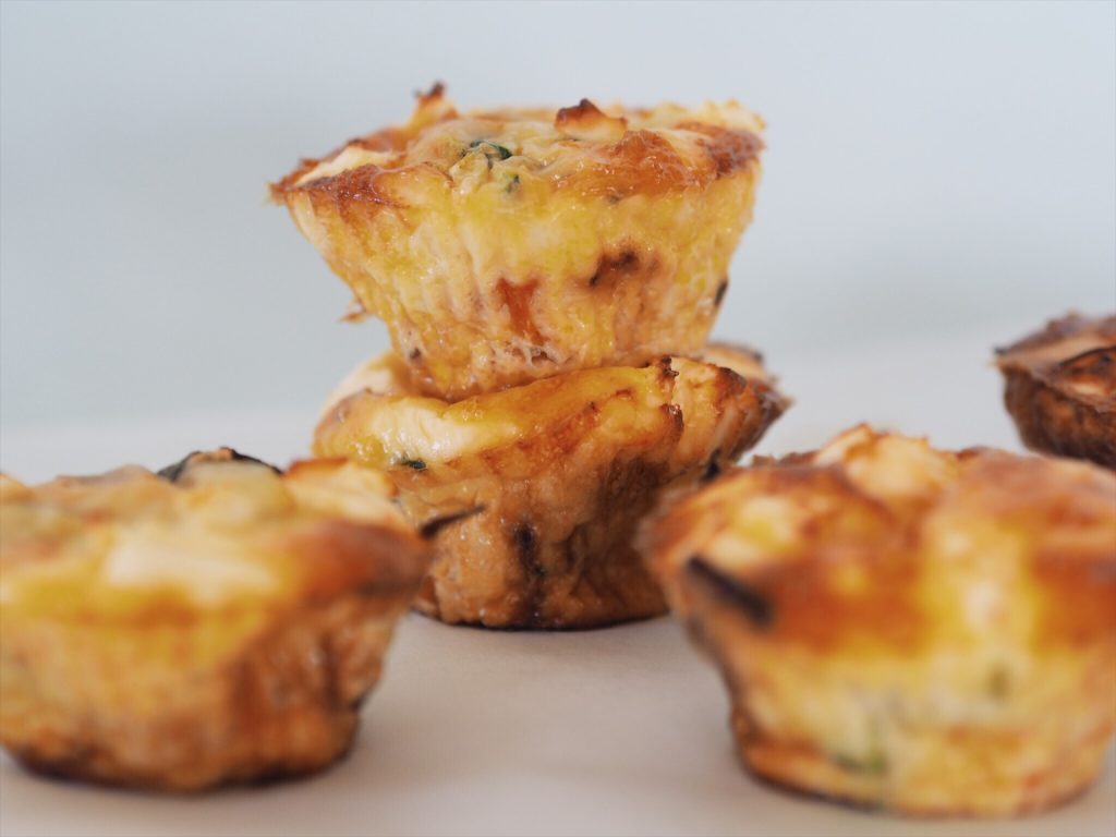 Zucchini, Pumpkin & Bacon Frittatas Recipe Fat Mum Slim