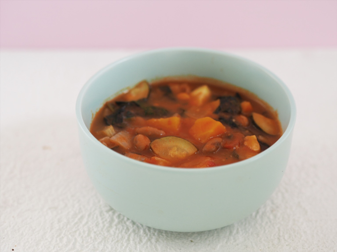 Healthy Chunky Minestrone Soup Recipe
