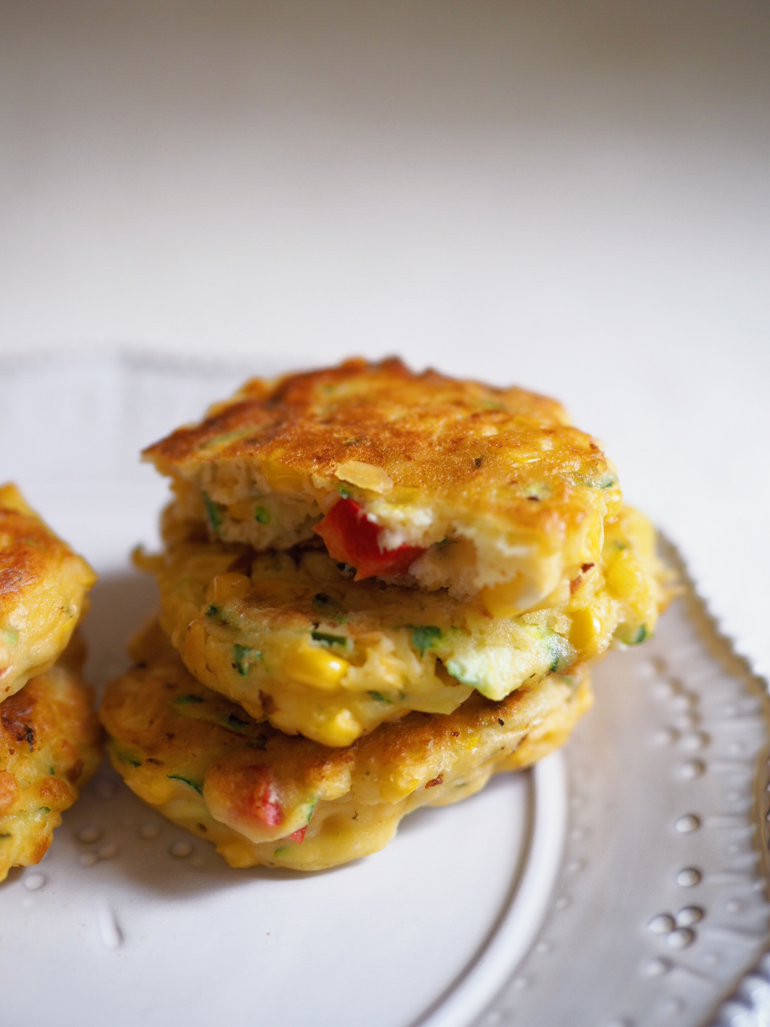 Ricotta and Vegetable Fritters