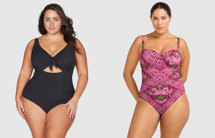 Affordable plus size swimwear best sale