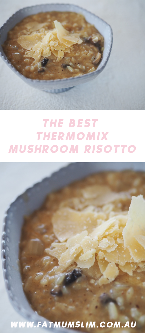 Mushroom risotto: The best Thermomix risotto you'll EVER make!