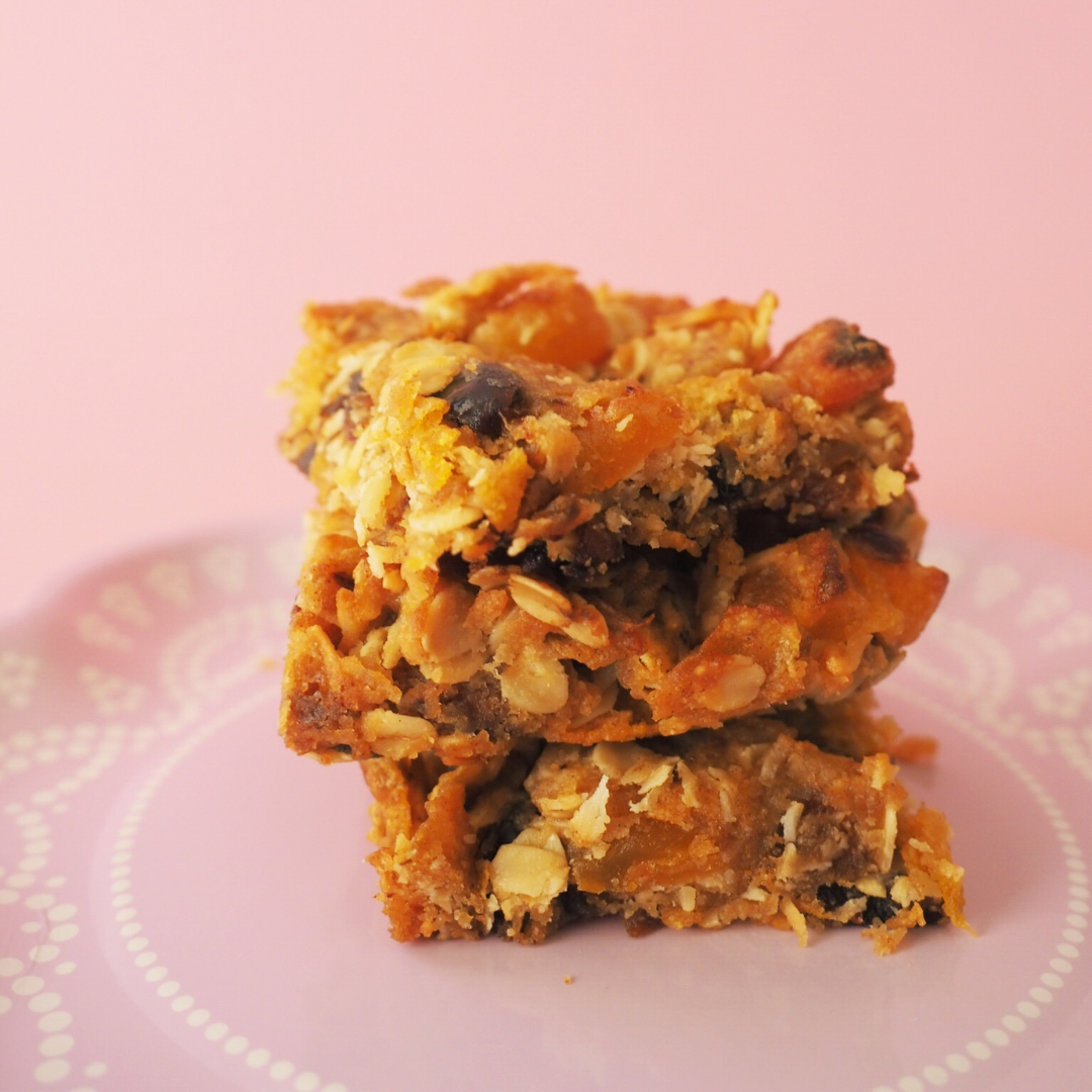 Apricot Muesli Coffee Slice Recipe