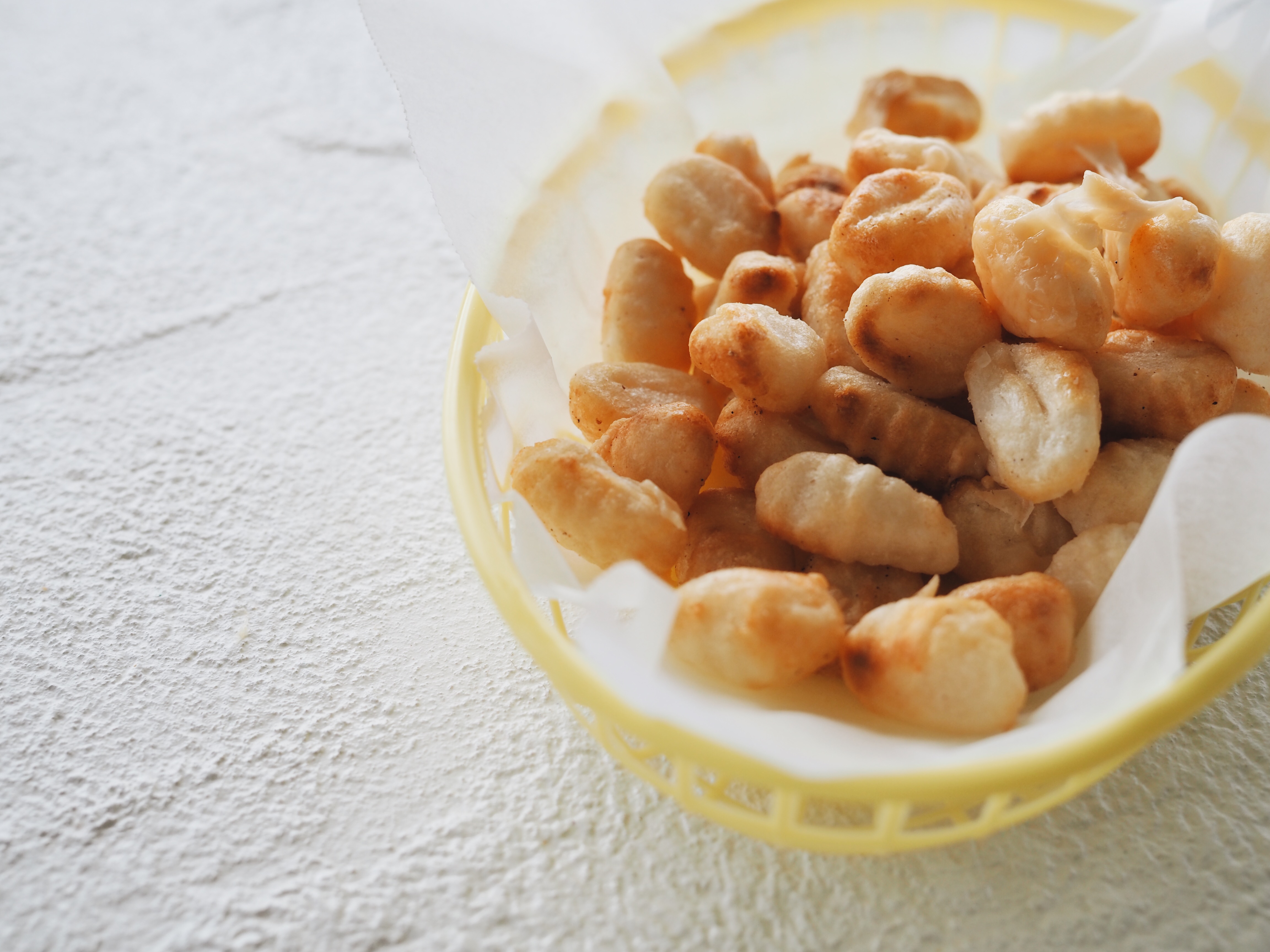 air-frye gnocchi with cheese