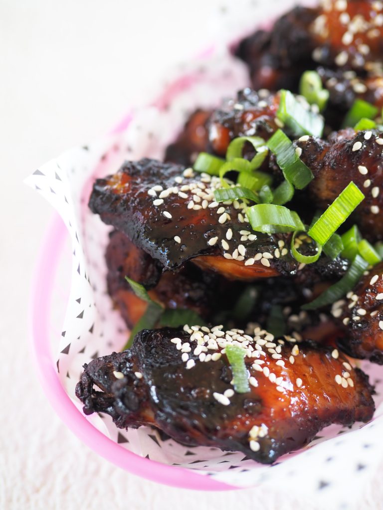 Chicken Nibbles in a Sticky Honey & Soy Sauce Fat Mum Slim