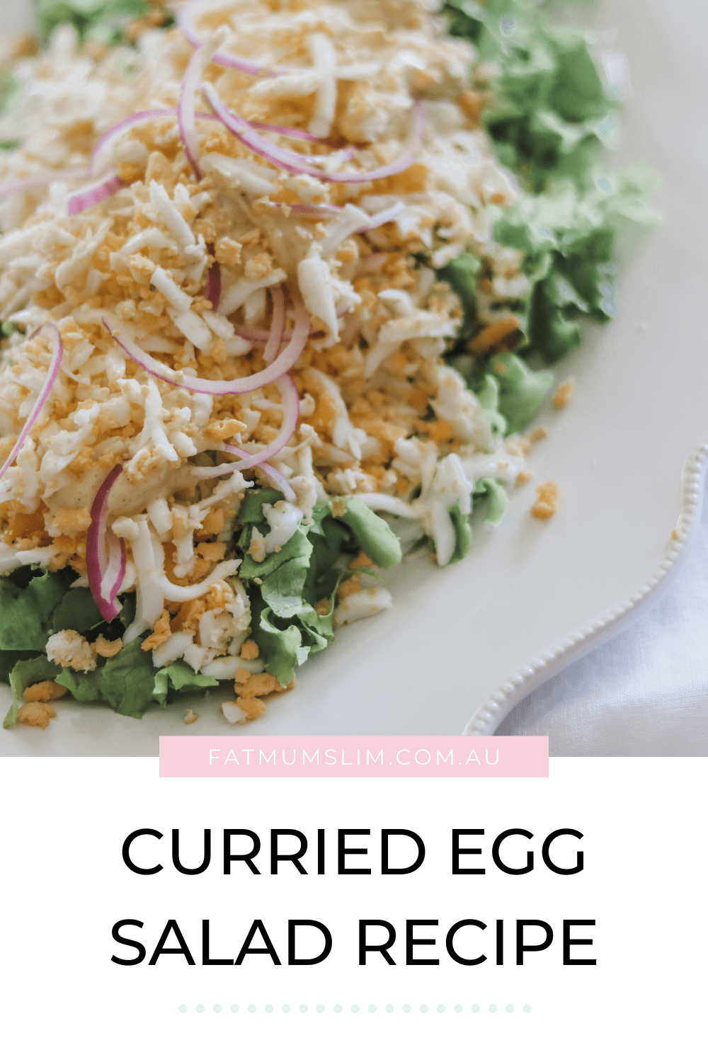 Curried Egg Salad Recipe - Fat Mum Slim
