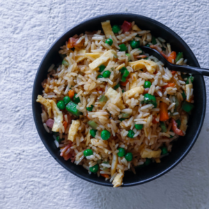 7 day budget meal plan: $4 fried rice