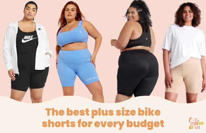 Best Plus Size Bike Shorts Fat Mum Slim 0942