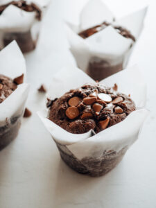 Choc-chip muffins