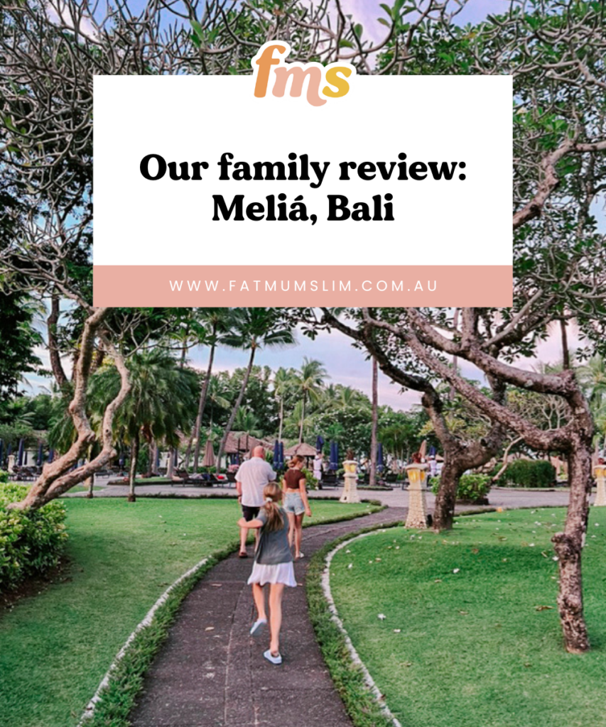 Our family review: Melia Bali