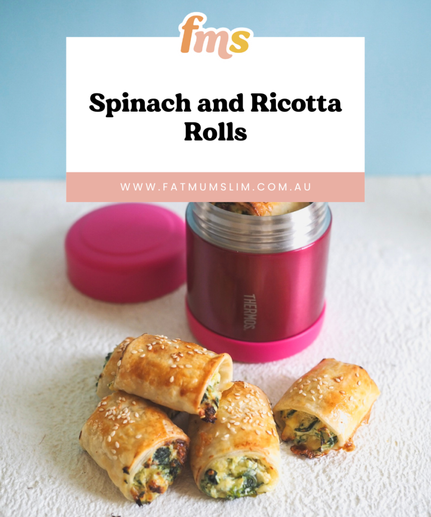 Spinach and ricotta rolls