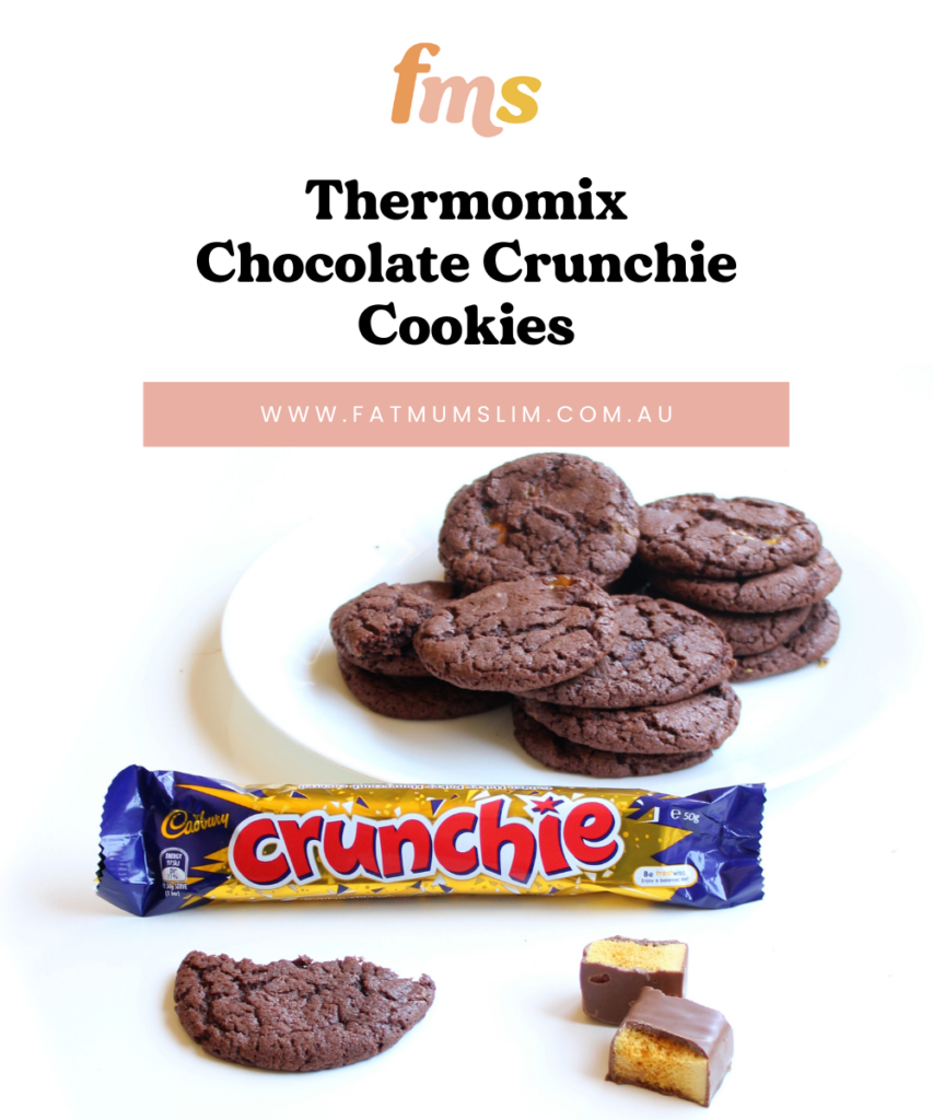 thermomix cookies with crunchie