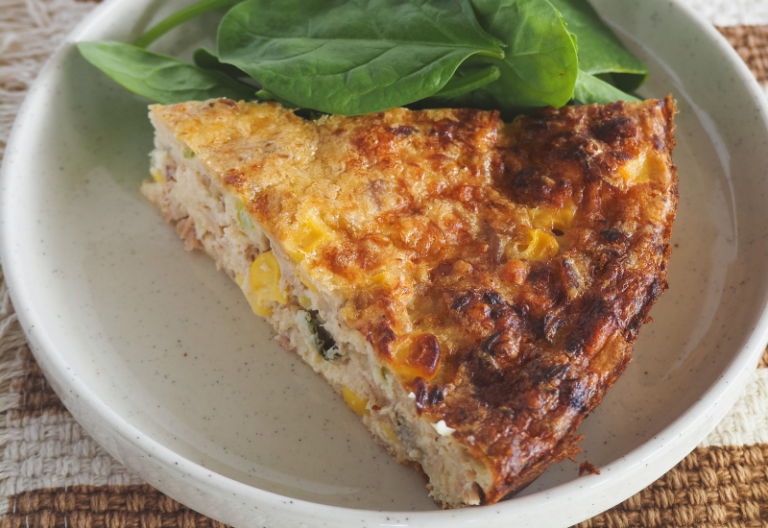 Crustless Tuna Quiche | Budget Dinner Ideas for the Family