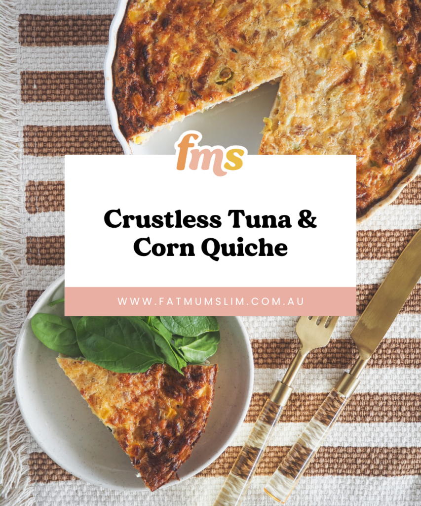Crustless Tuna Quiche | Budget Dinner Ideas for the Family