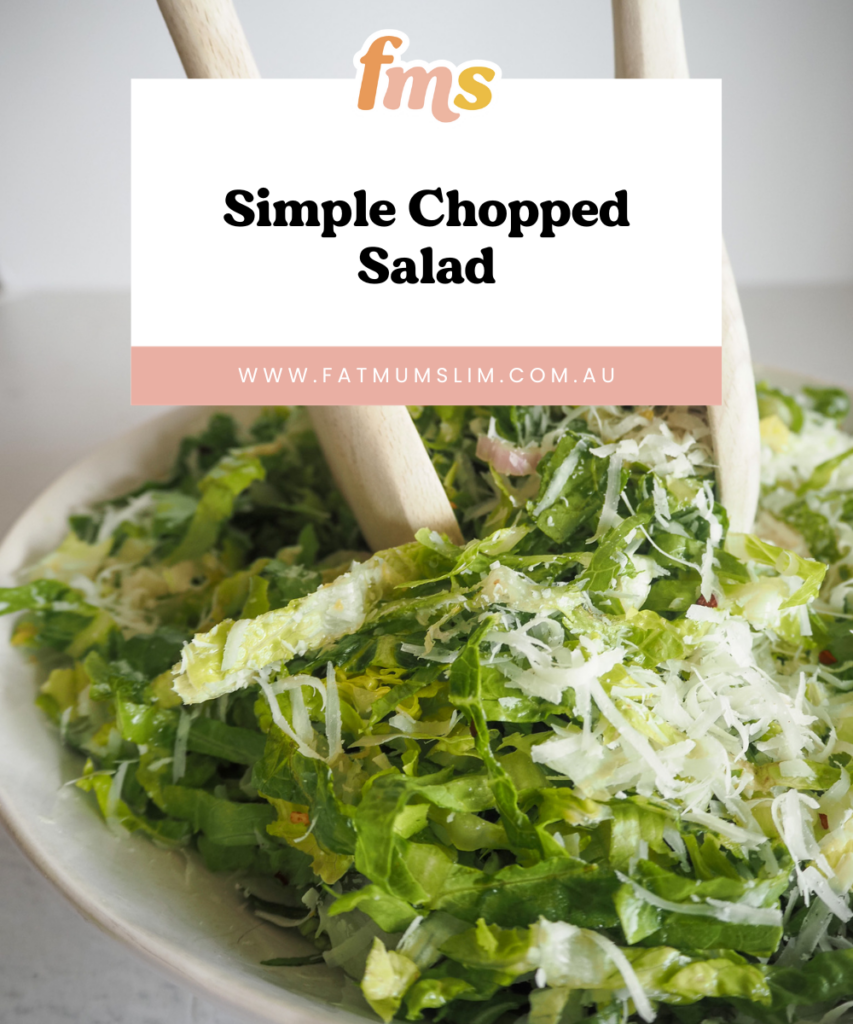Simple Chopped Salad Header