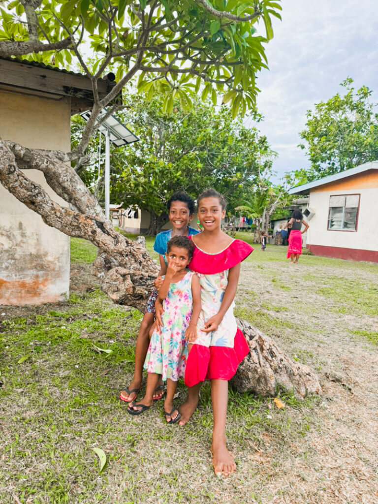 Kids on Matacawa Levu Island