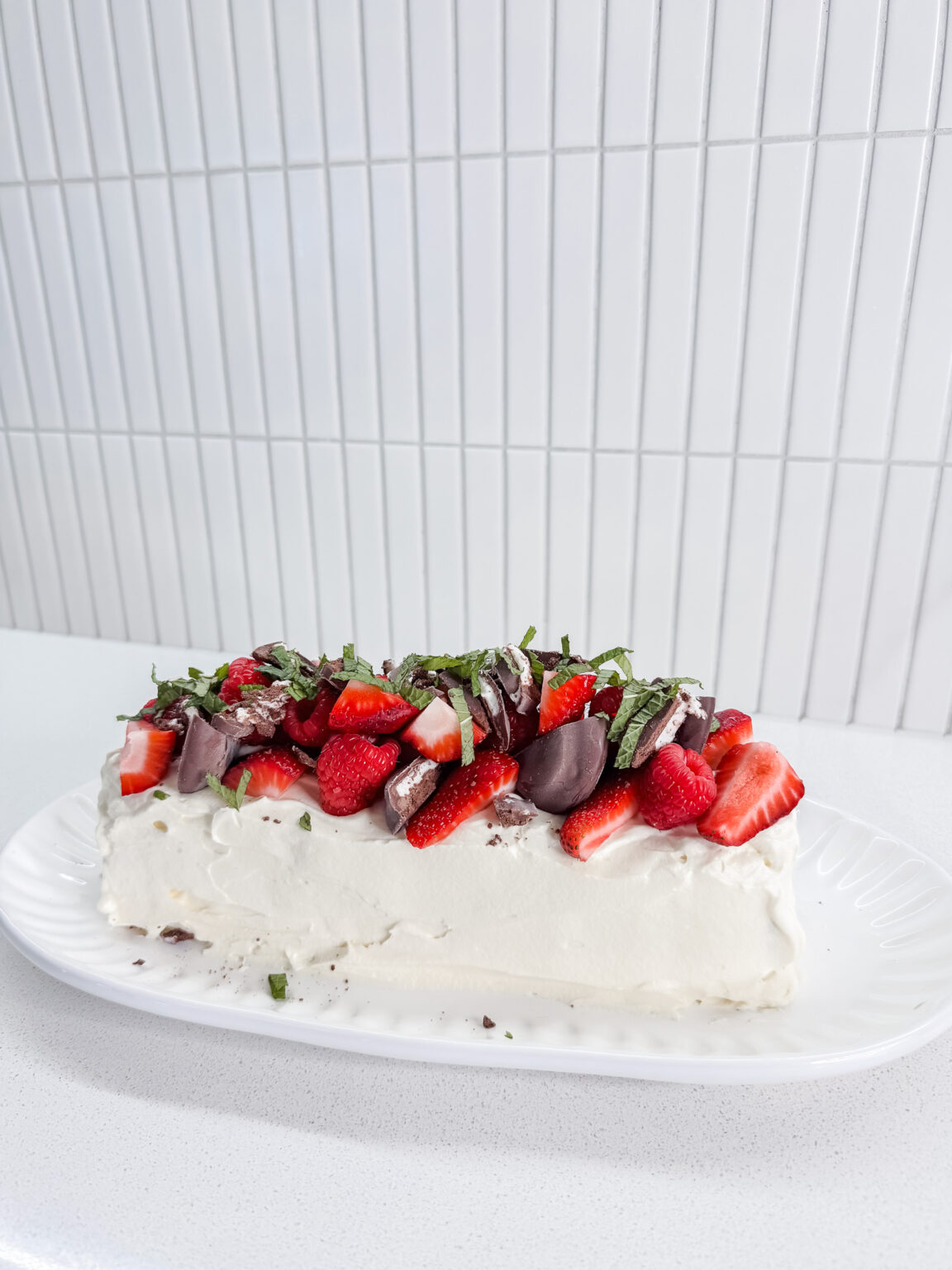 Chocolate Ripple Cake (just 3 ingredients!)