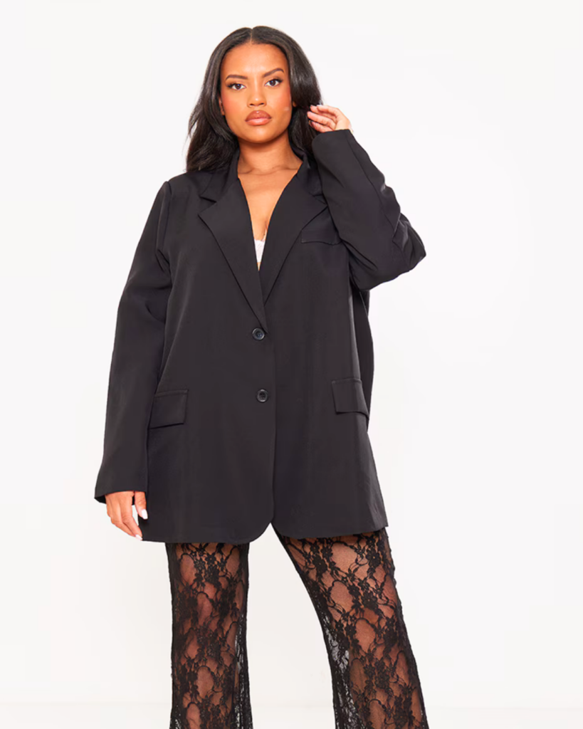 Pretty Little Thing Plus Size Blazer