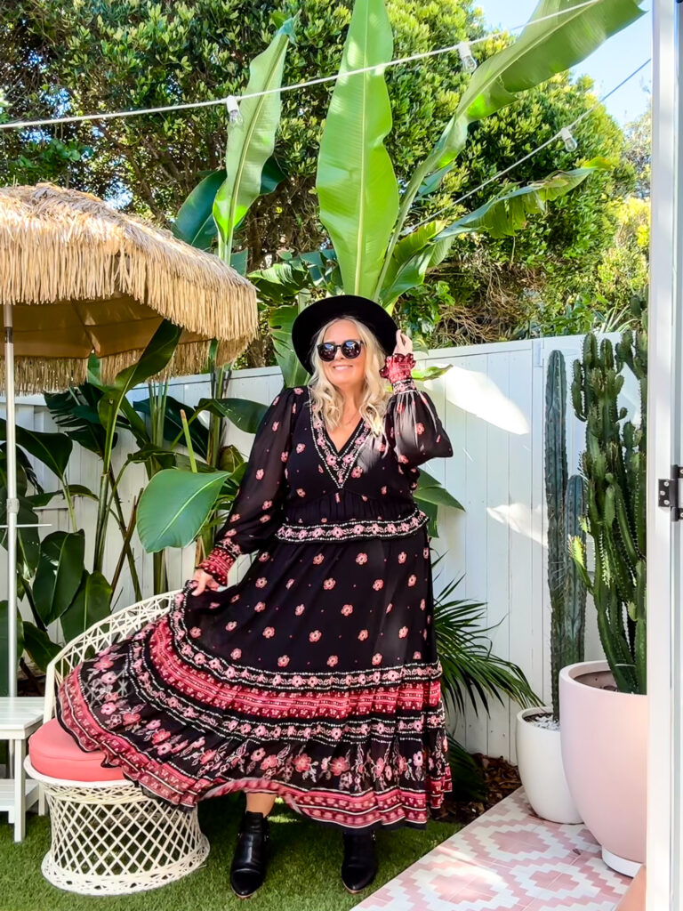 plus size maxi dress
