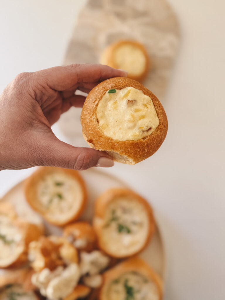 Mini cob loaf dip