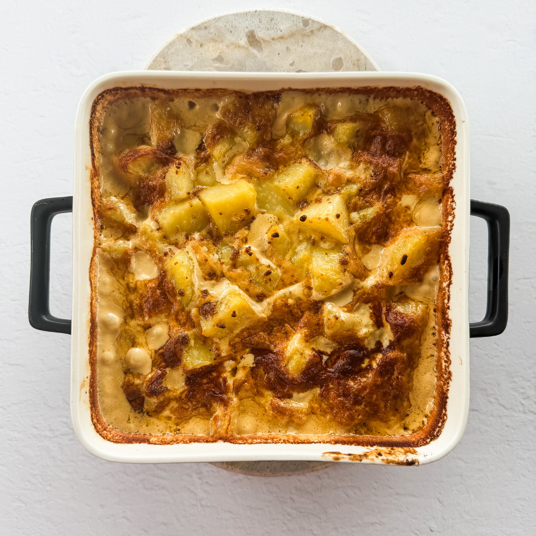 3 ingredient potato bake