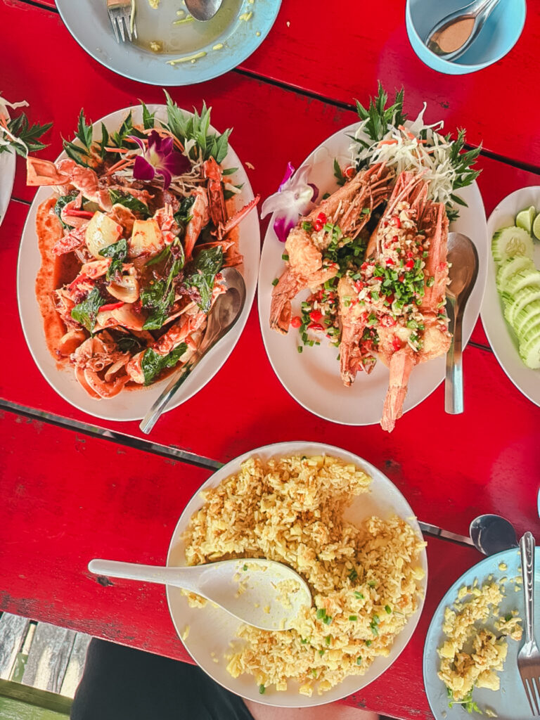 Food in Phuket Thailand - amazing!