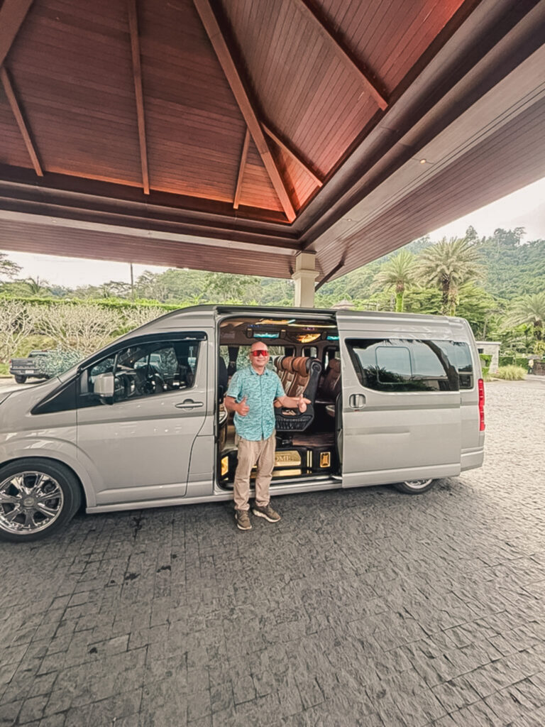 Our driver in Phuket Thailand