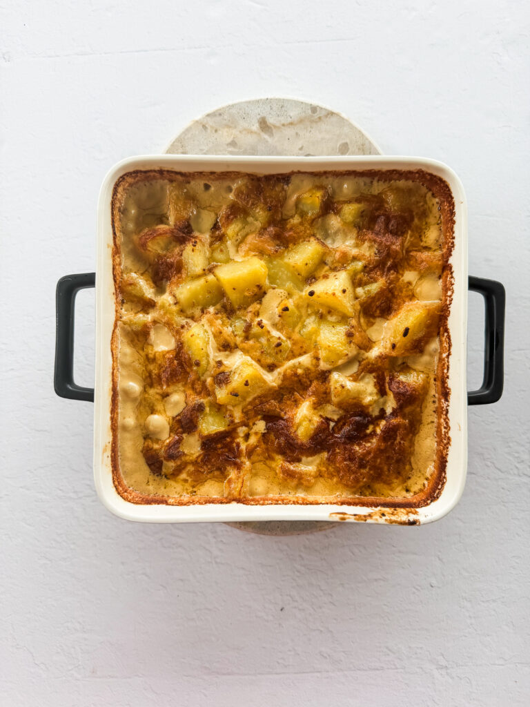 3 ingredient potato bake