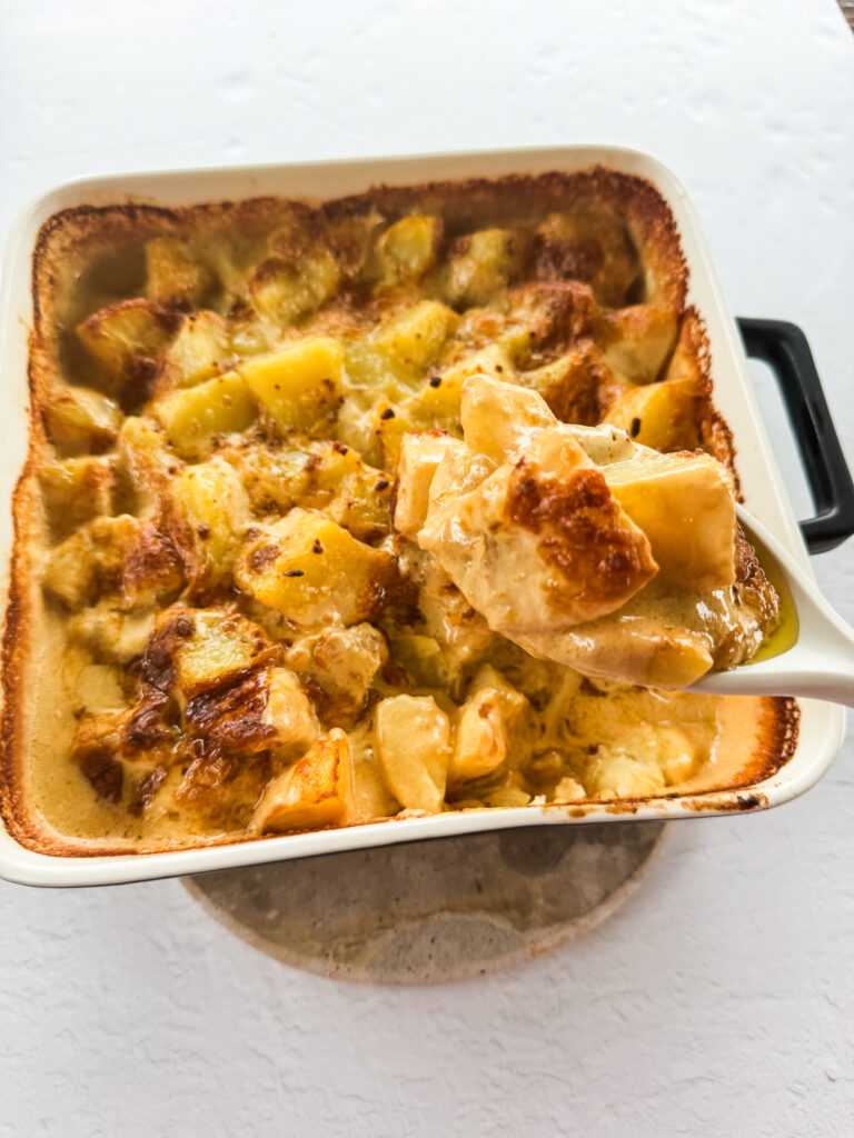 3 ingredient potato bake