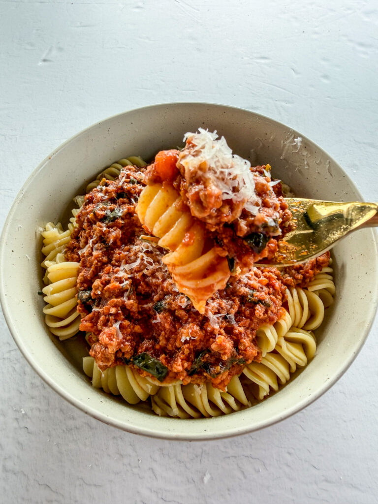 slow cooker bolognese