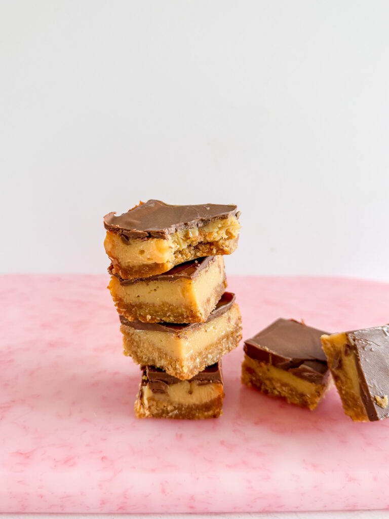 Anzac caramel slice 
