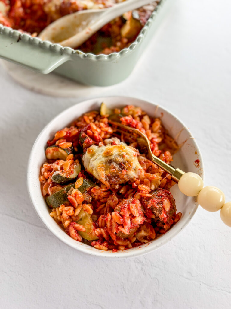 meatball pasta bake