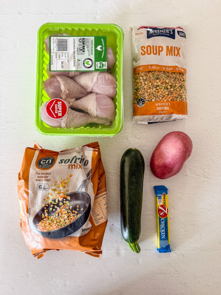 slow cooker chicken soup ingredients