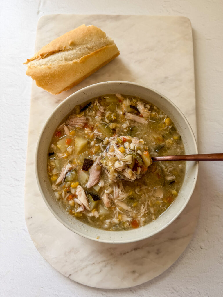 slow cooker chicken soup