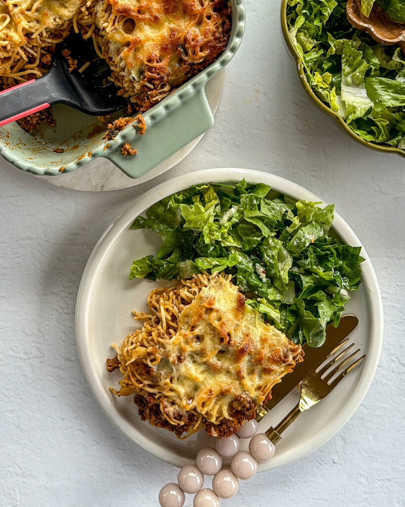 Bolognese Pasta Bake