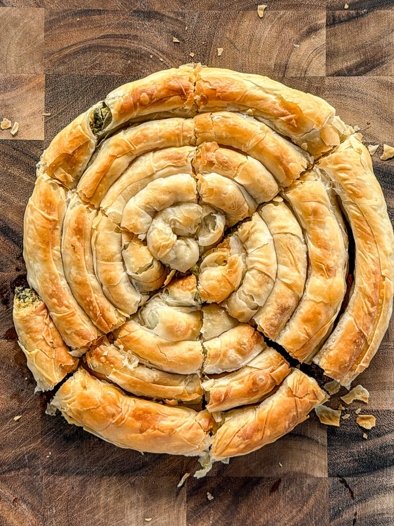 easy spanakopita