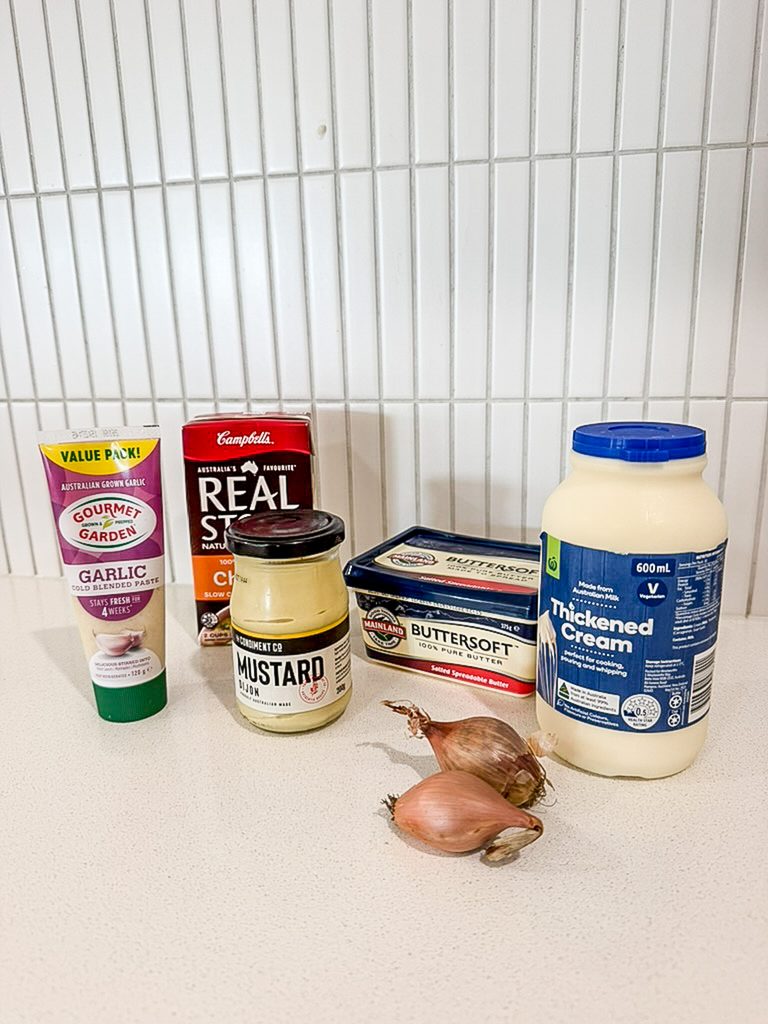 creamy mustard sauce ingredients