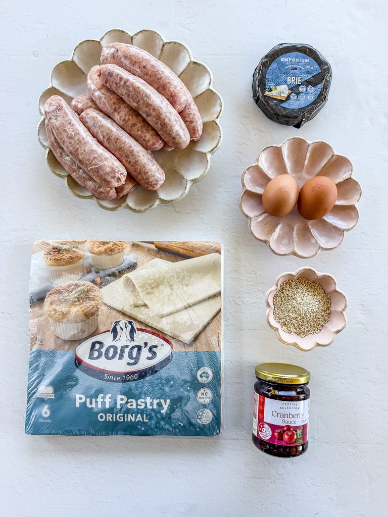 christmas sausage rolls