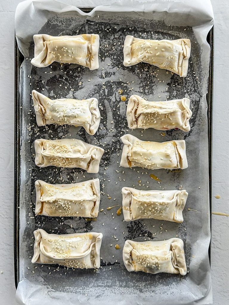 christmas sausage rolls